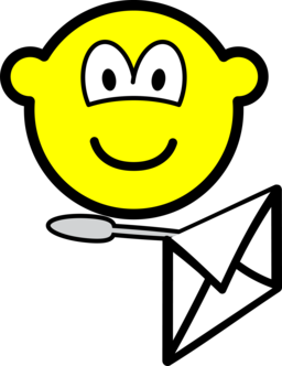 Letter opening buddy icon